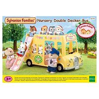 Sylvanian Families Игровой набор "Двухэтажный автобус для малышей"					