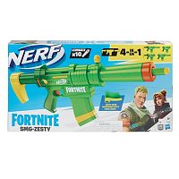 Hasbro Бластер 4в1 Нерф FN SMG ZESTY / зеленый					