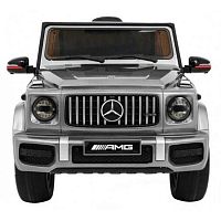 Rivertoys Детский электромобиль Mercedes-Benz G63 (K999KK) / цвет серый глянец					