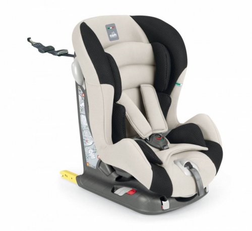 CAM Автокресло Viaggiosicuro Isofix, группа 1 (9-18кг) / цвет 212 бежево-черный