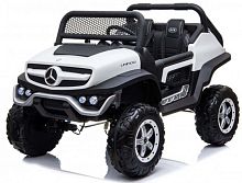 Rivertoys Электромобиль Mercedes-Benz Unimog Concept / цвет белый					