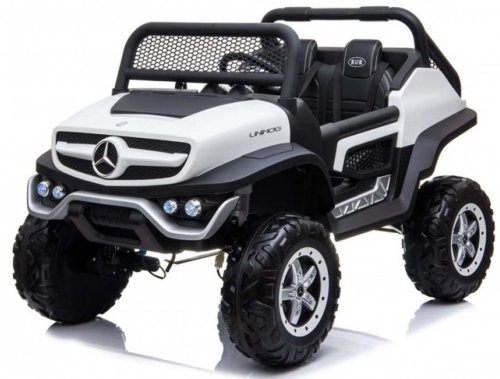 Rivertoys Электромобиль Mercedes-Benz Unimog Concept / цвет белый