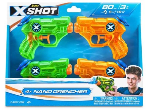 Zuru Набор водных бластеров X-Shot Water Nano Drencher