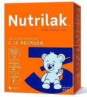 Nutrilak Молочная смесь 3, с 12 месяцев, 300 г					
