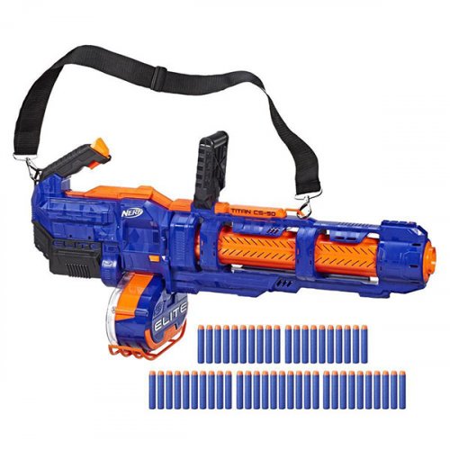 Hasbro Nerf  бластер Элит Титан / цвет синий