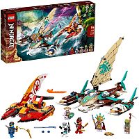 LEGO Ninjago Конструктор "Морская битва на катамаране", 780 деталей