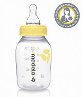 Medela Контейнер (бутылочка), 150 мл, с соской S, малый поток					