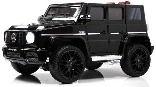 Rivertoys Электромобиль Mercedes-Benz G65 / цвет черный глянец