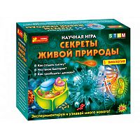 Ранок Настольная научная игра "Секреты живой природы"					