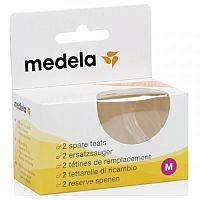 Medela Силиконовая соска M 2 шт.