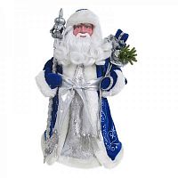 Новогодняя фигурка / Дед Мороз в синем костюме / 30 см					