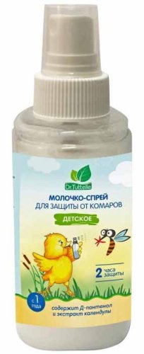 Dr.Tuttelle Молочко-спрей для защиты от комаров, 100 мл