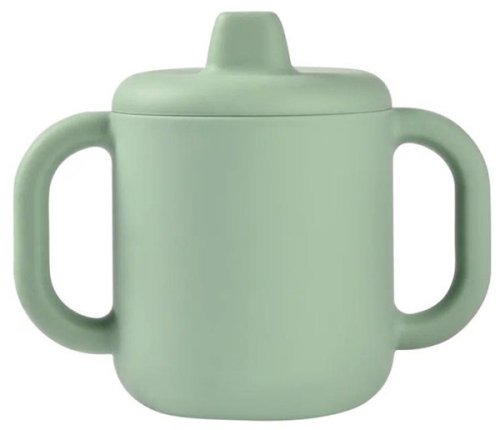 Beaba Поильник силиконовый Tasse D'Apprent Silic S / цвет green (мятный)