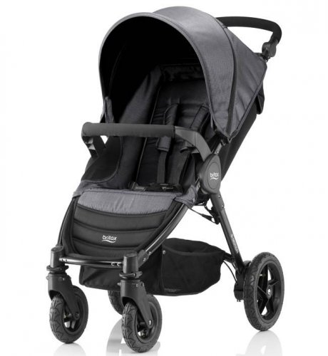 Britax Roemer Детская коляска B-Motion 4  с накидкой на ножки / цвет Black Denim