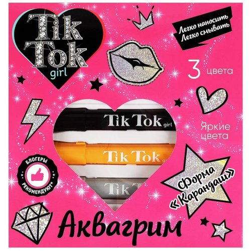 Мульти Арт Аквагрим «Tik Tok»