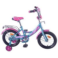 Mustang 283735 Велосипед детский 14" / цвет бирюзово-розовый					