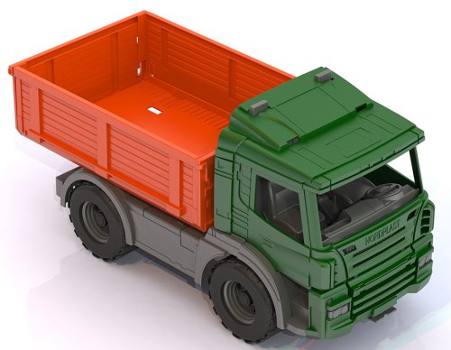 Нордпласт Спецтехника: Бортовая машина / цвет оранжевый, зеленый